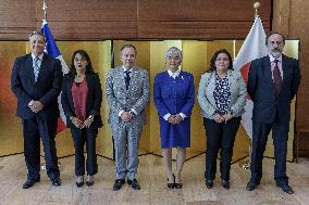 Embassy of Japan in Chile delivers donation for
project in educa